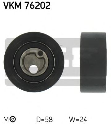 VKM 76202 SKF Ролик модуля натягувача ременя1
